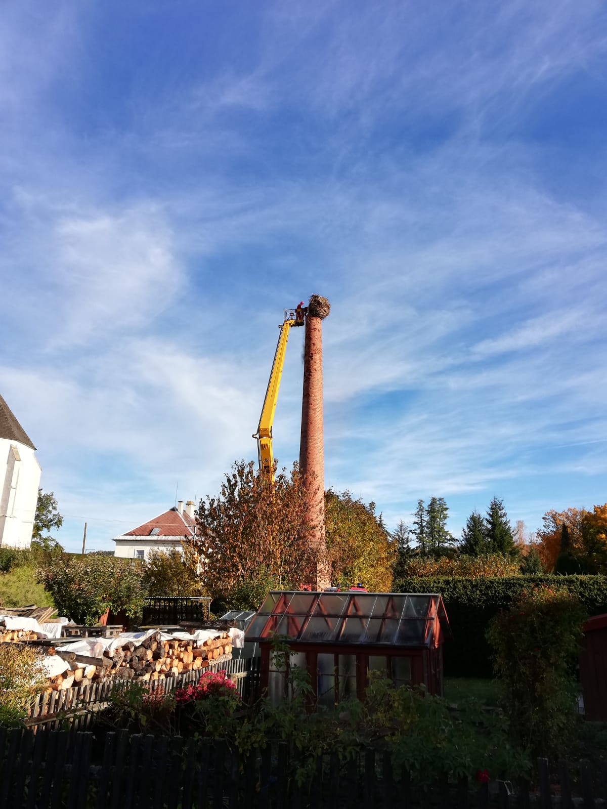 Sundání hnízda, Staré Město pod Landštejnem - 17. 10. 2019 (1).jpg