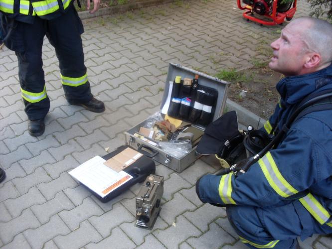 Měření koncentrací v Hlinsku