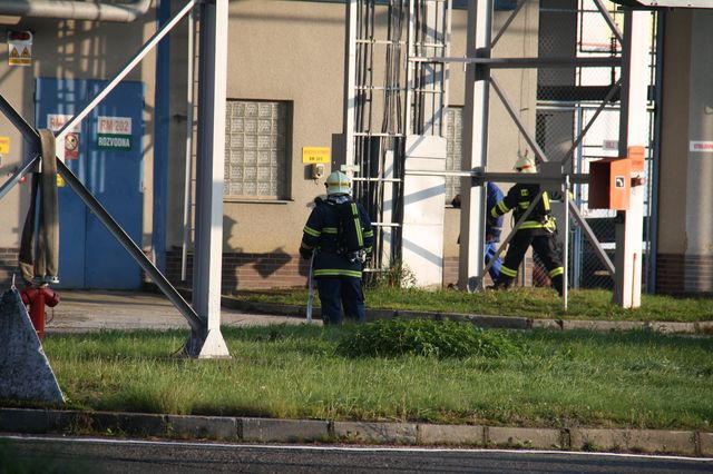 Taktické cvičení v podniku ČEPRO