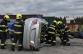 The demonstration of a rescue from a crashed vehicle in Brno 