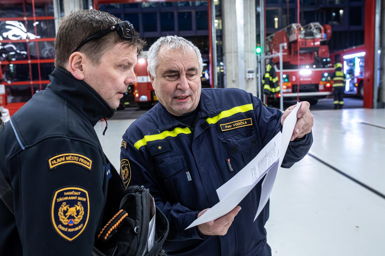 USAR Praha - odjezd