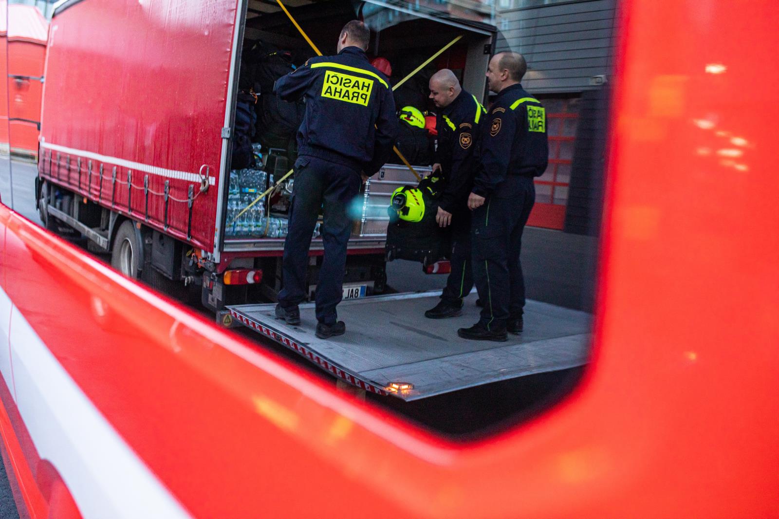 USAR Praha - odjezd