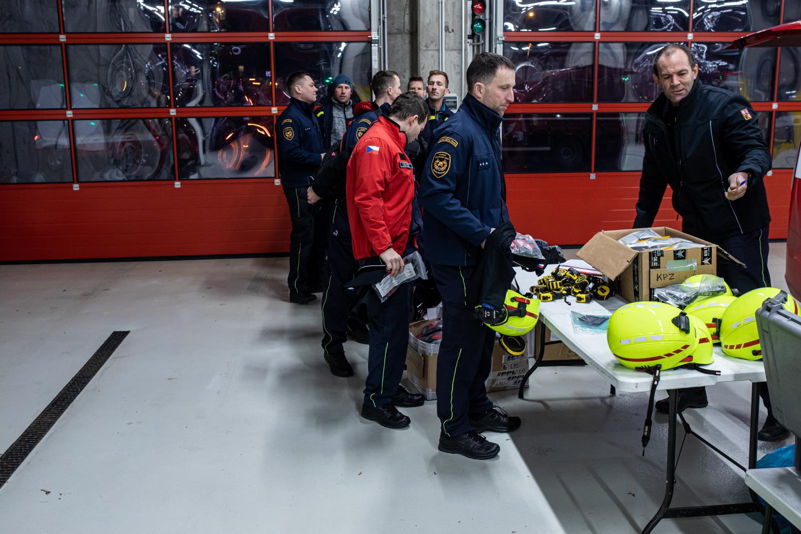 USAR Praha - odjezd