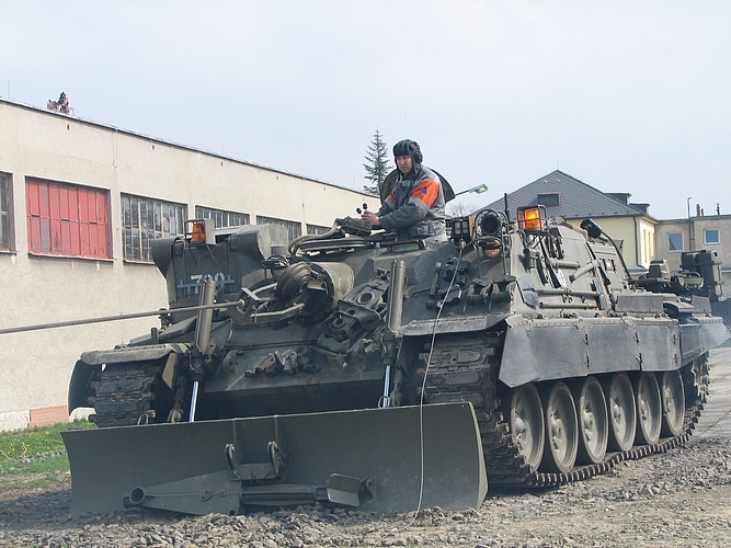 VT 72B při vyprošťování