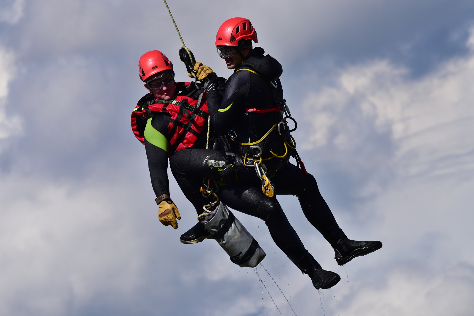 Výcvik LZS a HZS Ústeckého kraje