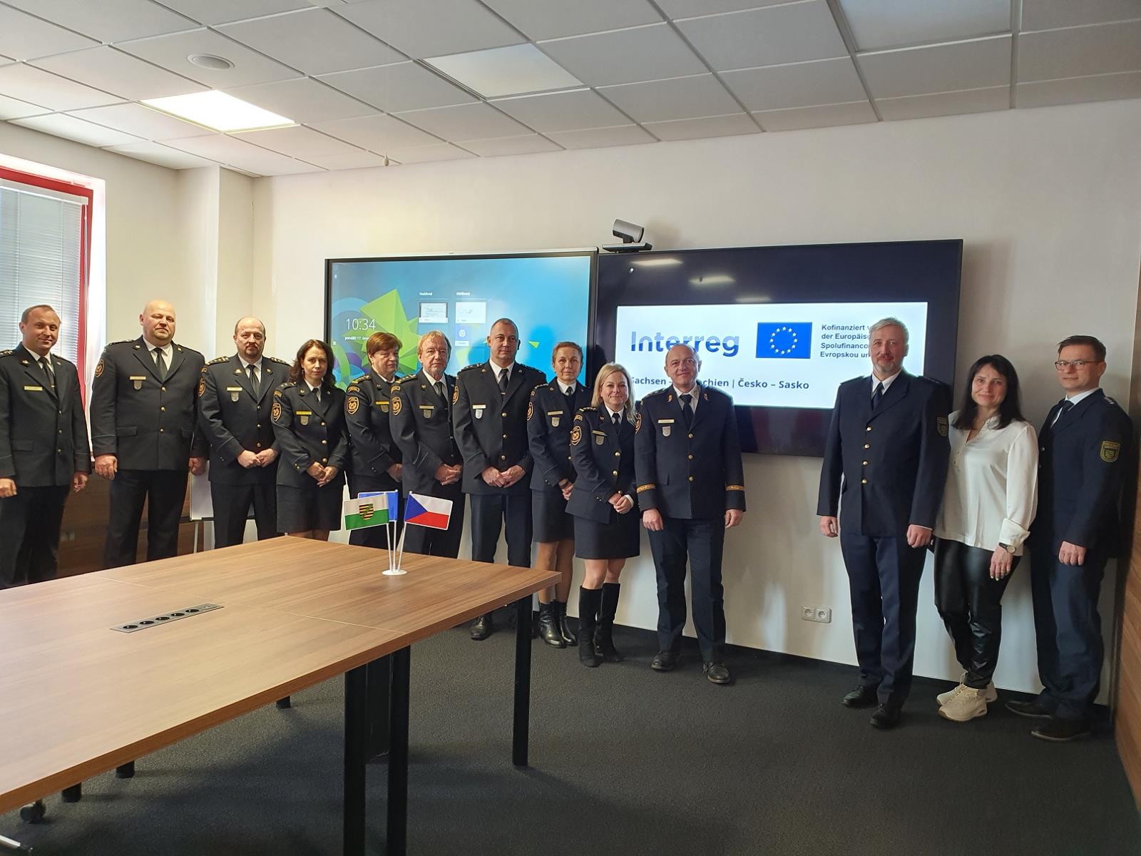 Zahájení projektu „Zintenzivnění spolupráce  v oblasti PO  a OŘ v česko-saském pohraničí