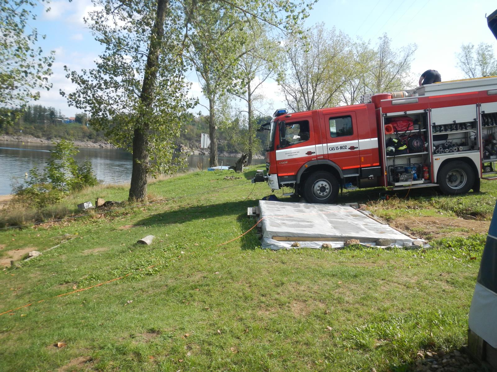 Zajištění lodě, Velký Vír - 15. 9. 2018 (5).JPG