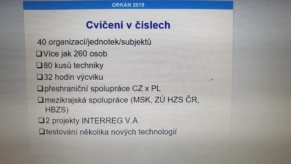 cviceni orkan 2019