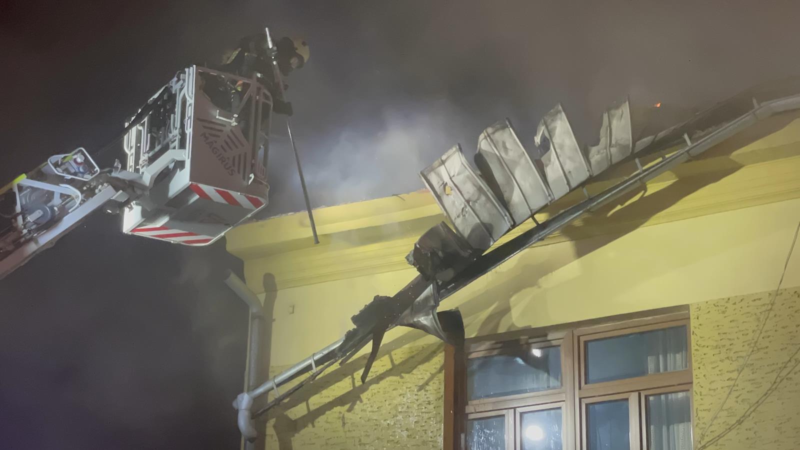 pozar bytoveho domu Moravsky Beroun