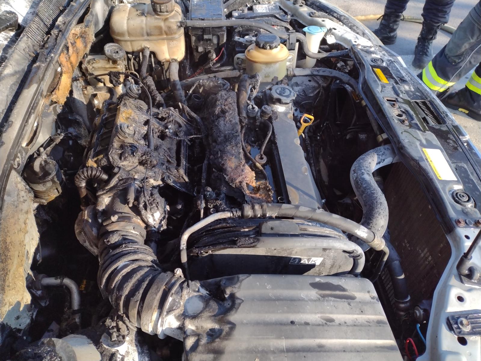 požár vozidla Opatovec