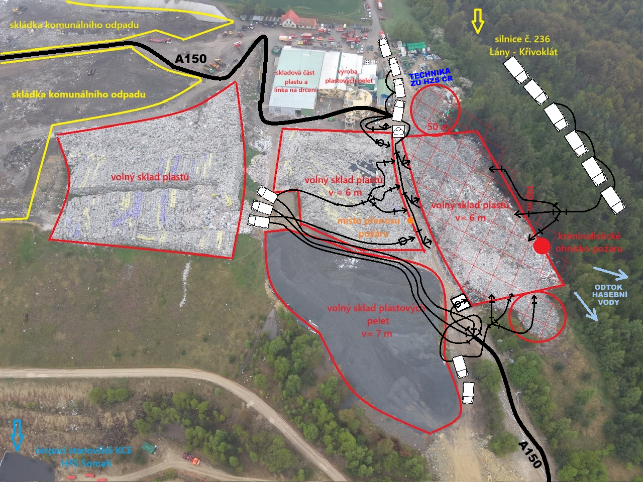 Nasazenbí SaP na místě zásahu