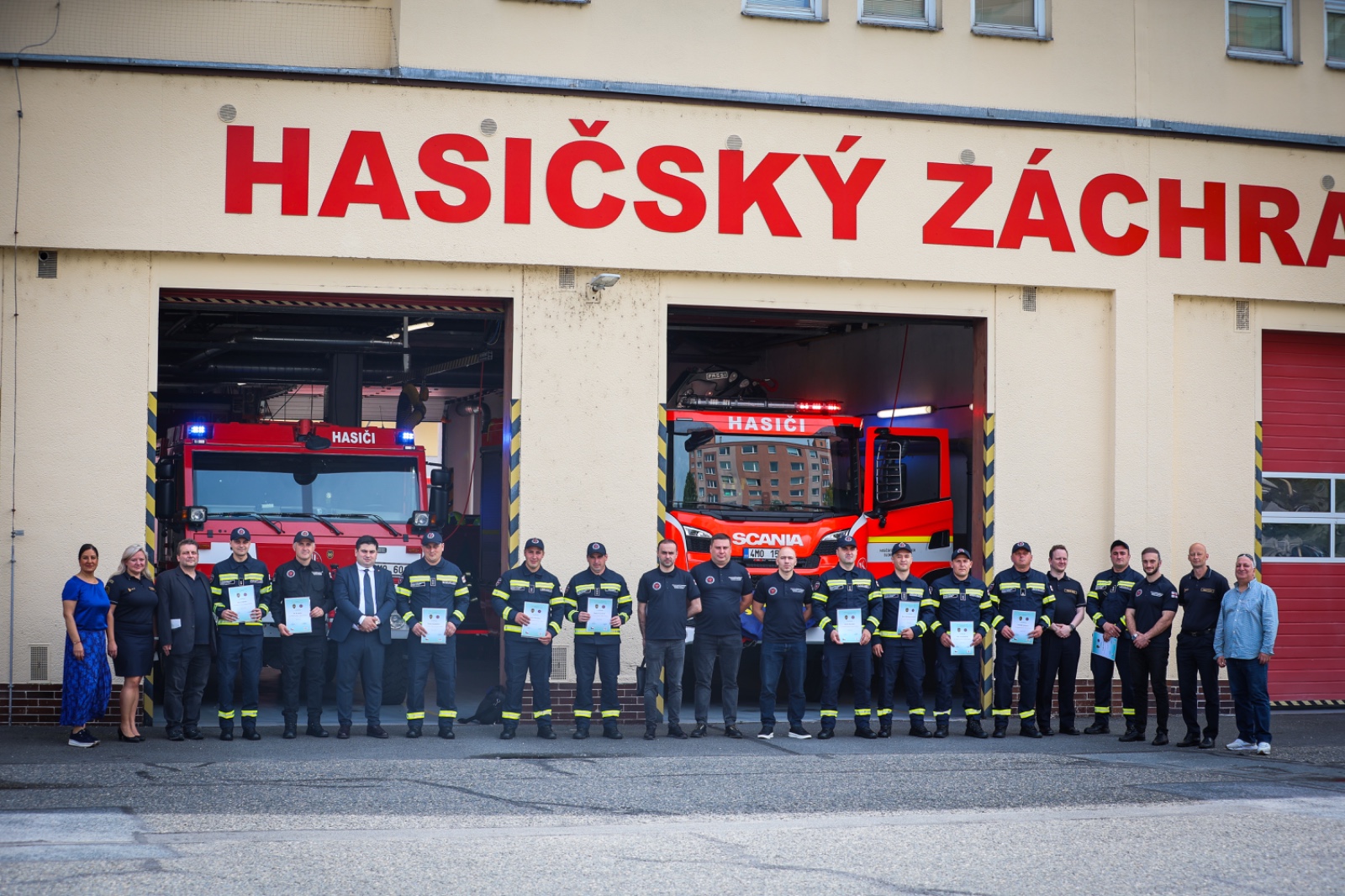Čeští hasiči pomáhají v rámci mezinárodního rozvojového projektu zvyšovat odbornou připravenost kolegům z Gruzie