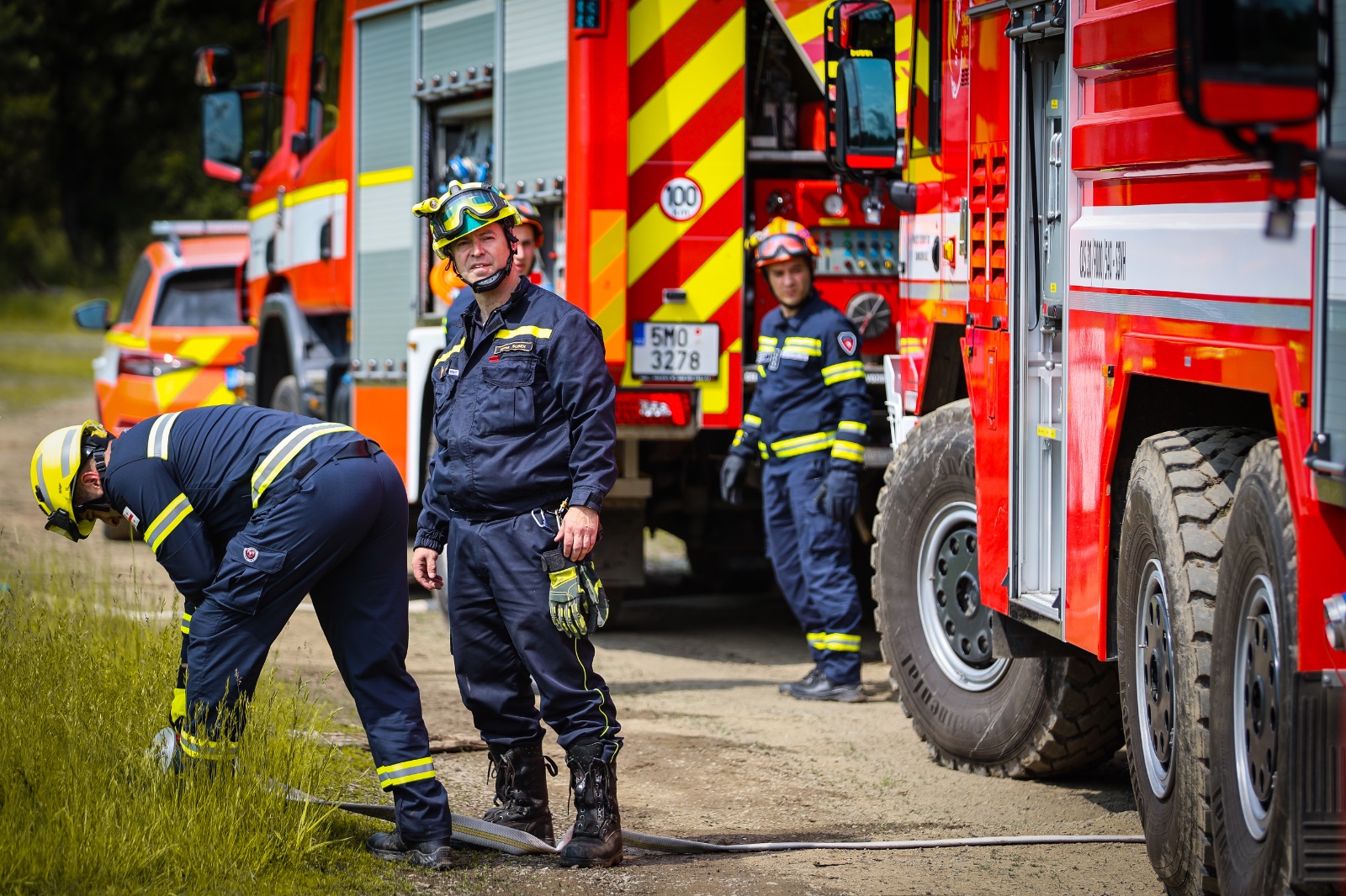 Čeští hasiči pomáhají v rámci mezinárodního rozvojového projektu zvyšovat odbornou připravenost kolegům z Gruzie