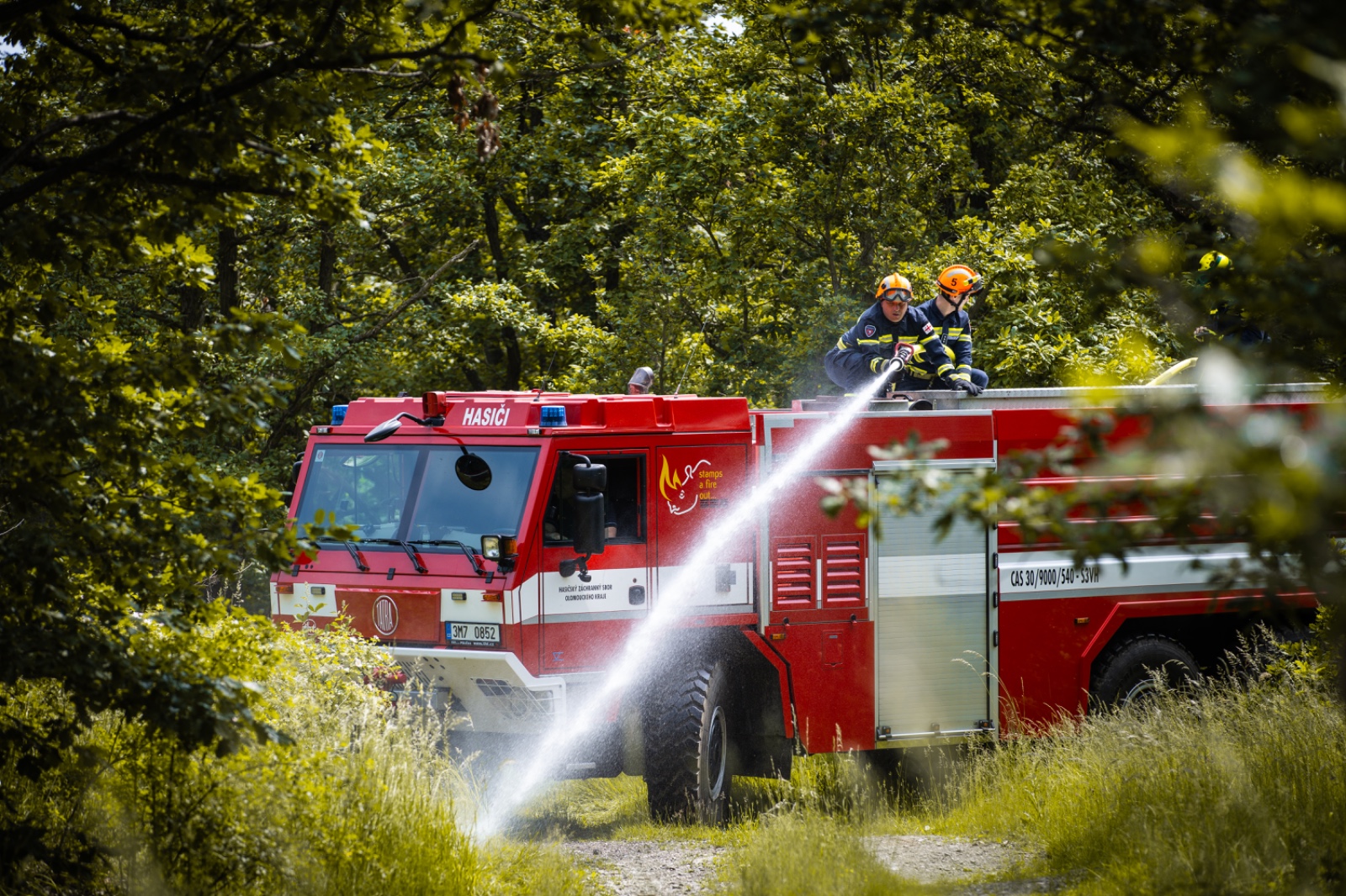 Čeští hasiči pomáhají v rámci mezinárodního rozvojového projektu zvyšovat odbornou připravenost kolegům z Gruzie