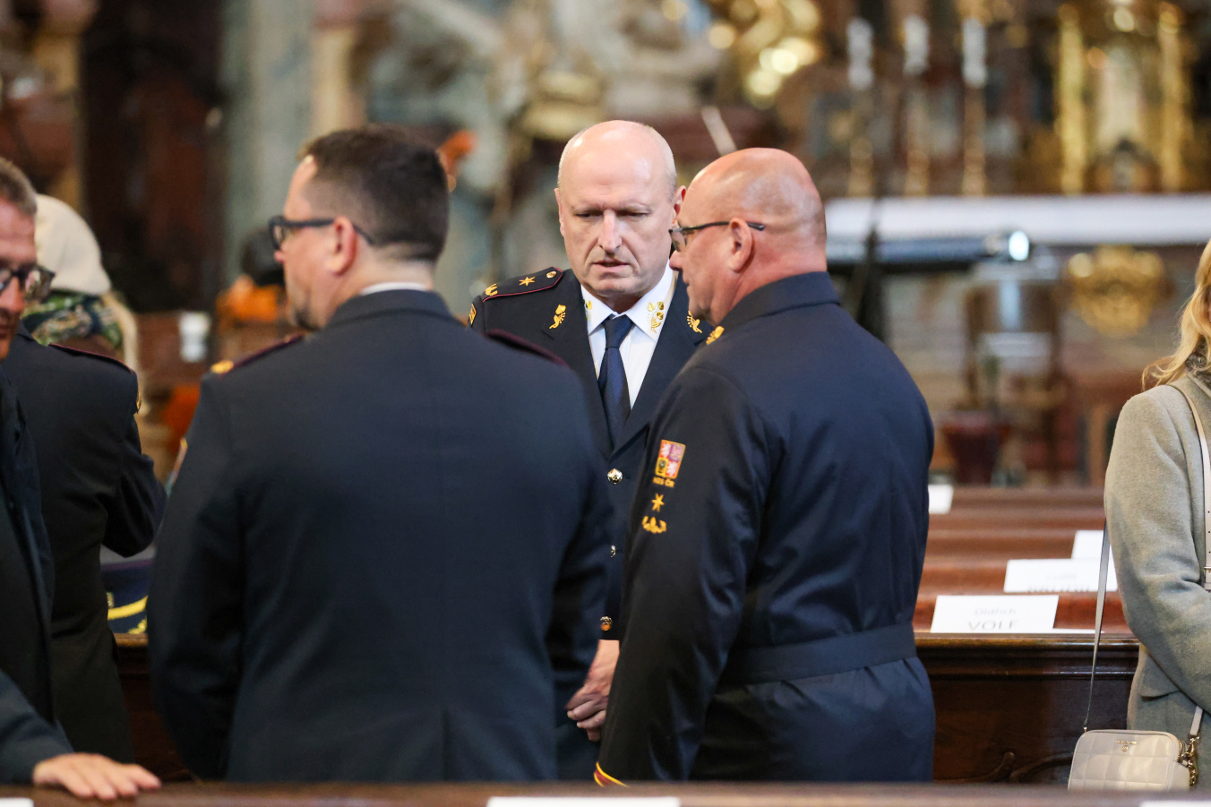 Hosté Podzimního hasičského koncertu si užívají hudební zážitek se souborem Hradišťan a Jiřím Pavlicou