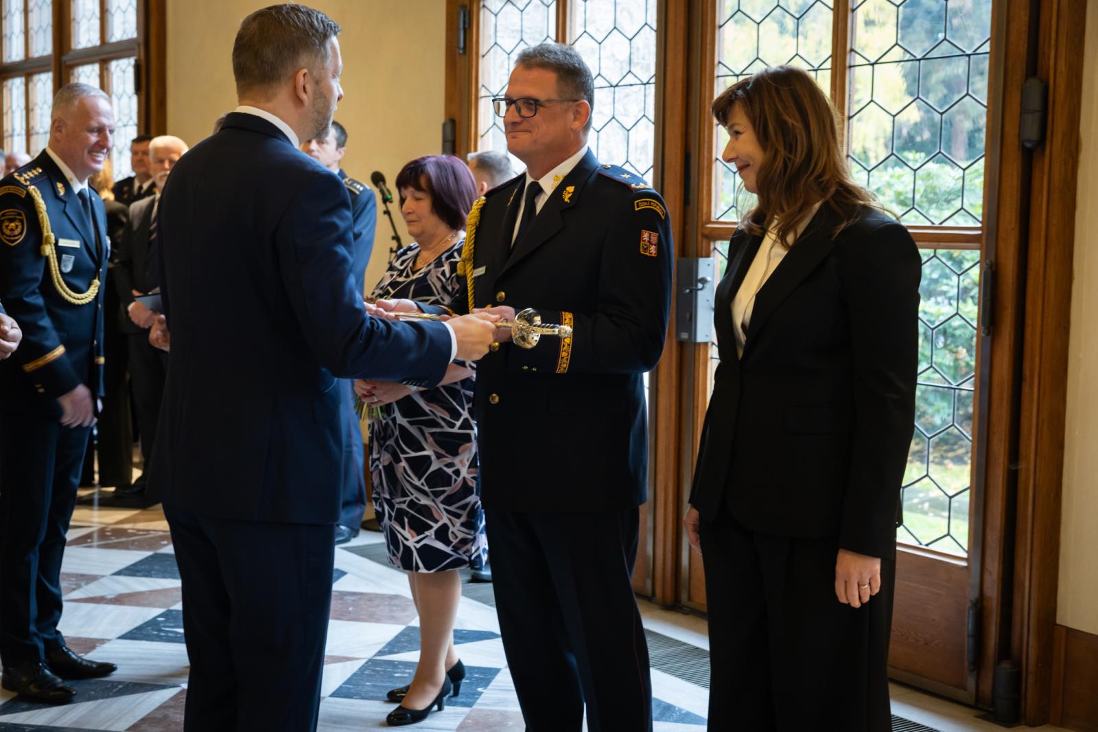 Prezident České republiky jmenoval ředitele HZS Pardubického kraje plk. Aleše Černohorského do generálské hodnosti