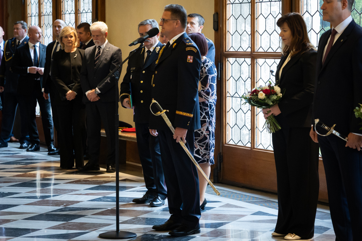Prezident České republiky jmenoval ředitele HZS Pardubického kraje plk. Aleše Černohorského do generálské hodnosti
