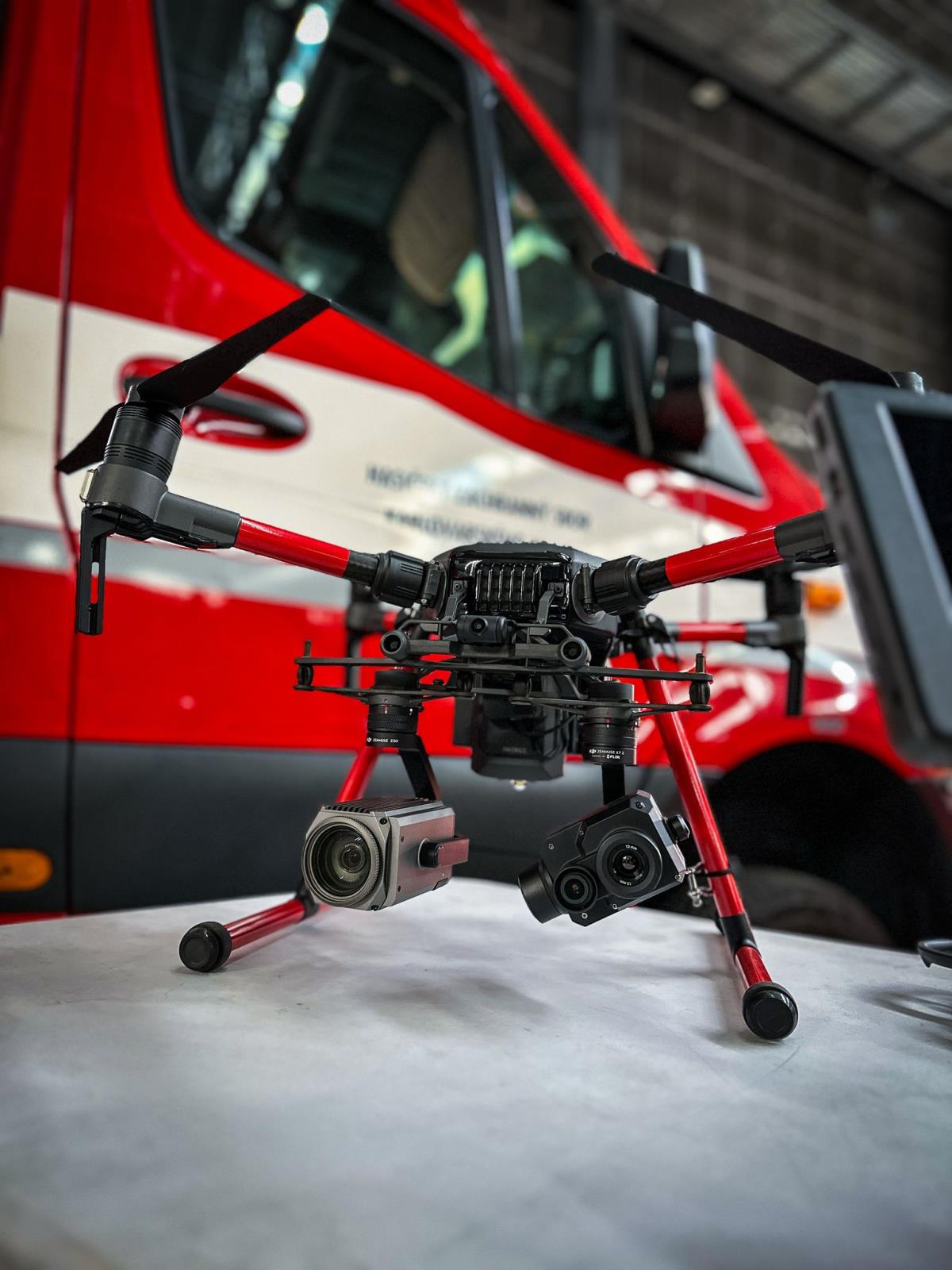 Na brněnském výstavišti odstartoval veletrh PYROS - Hasiči představují moderní techniku drony i systém pro digitální řízení zásahů