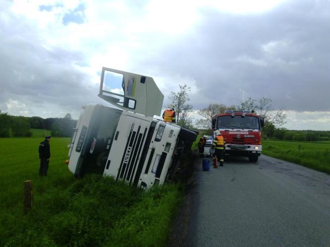 Odstraňování následků nehody v Litošicích trvalo několik hodin