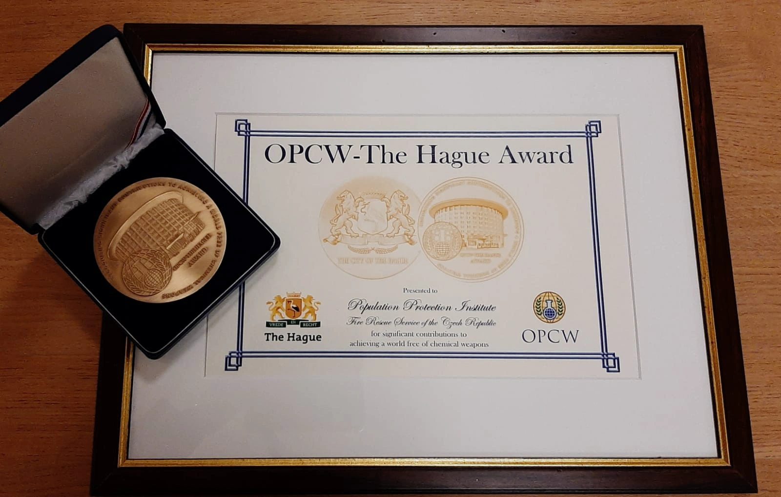 OPCW_The Hague Award