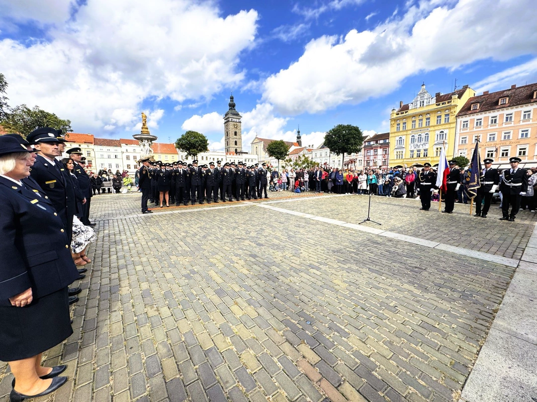 Služební slib a předání medailí, České Budějovice  (5)