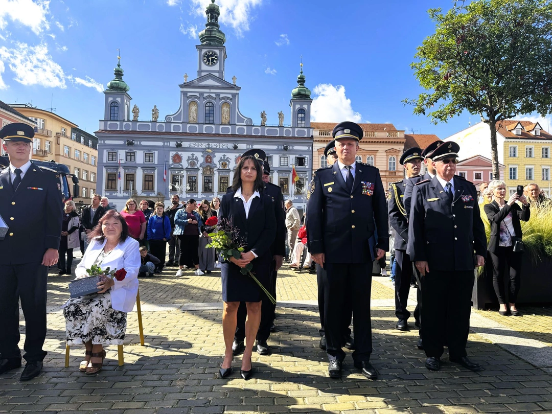 Služební slib a předání medailí, České Budějovice  (7)