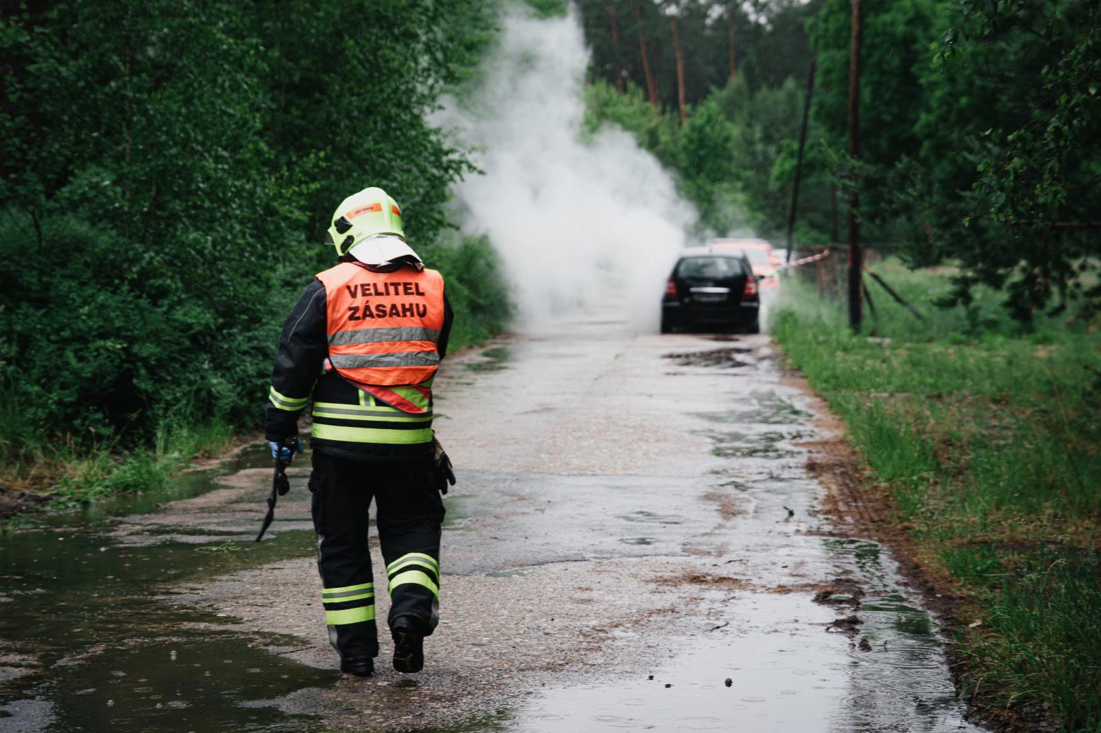 Liberečtí hasiči při cvičení IZS použili nové „dýmostroje“