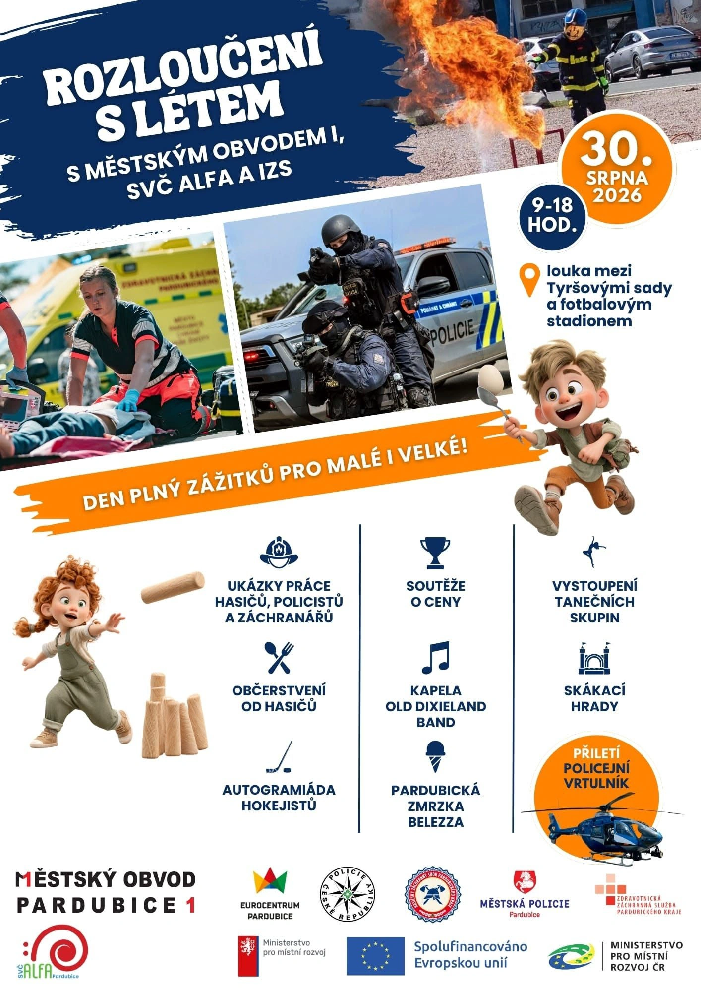 Rozloučení s létem – Den s IZS 30. 8. 2026