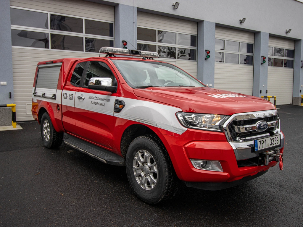RZA Ford Ranger (vyp_sorb), rychlý zásahový automobil
